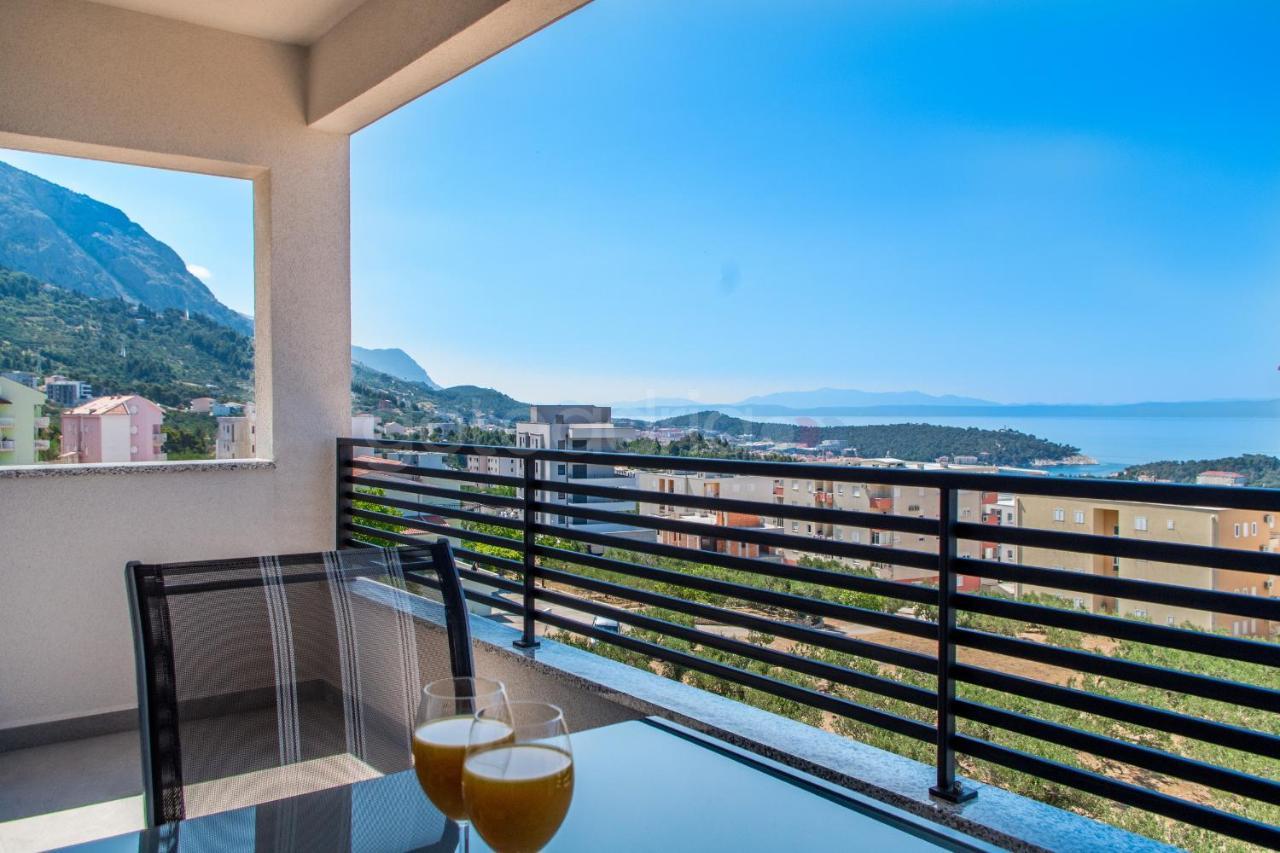 Luxury Sea View Apt Padi Via Mare 마카르스카 외부 사진